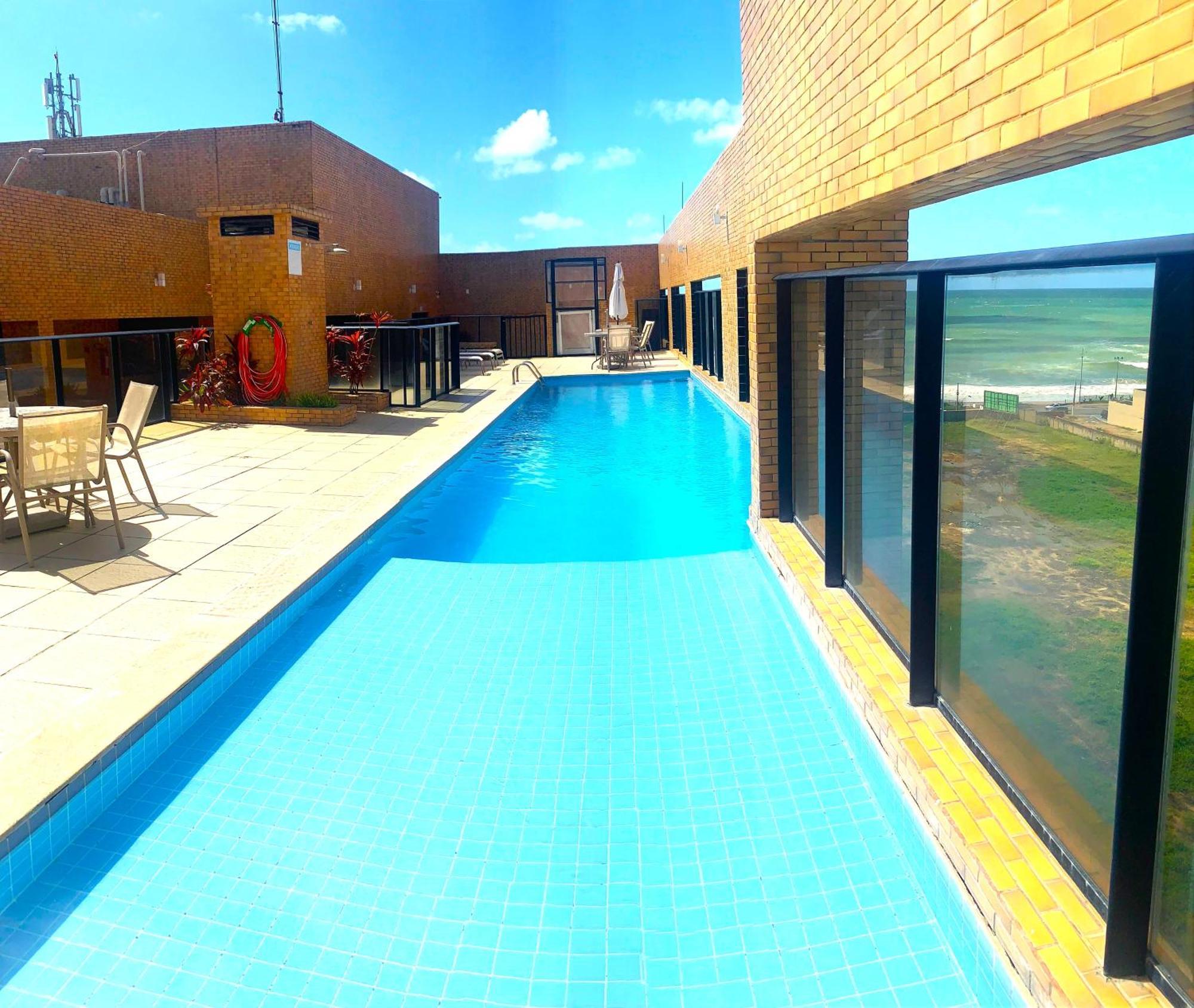 Apartamento 50M Praia- Piscina - Vista Mar - Academia - Масейо Экстерьер фото